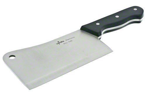 Update International KCL-7HD Stainless Steel Cleaver  7-Inch