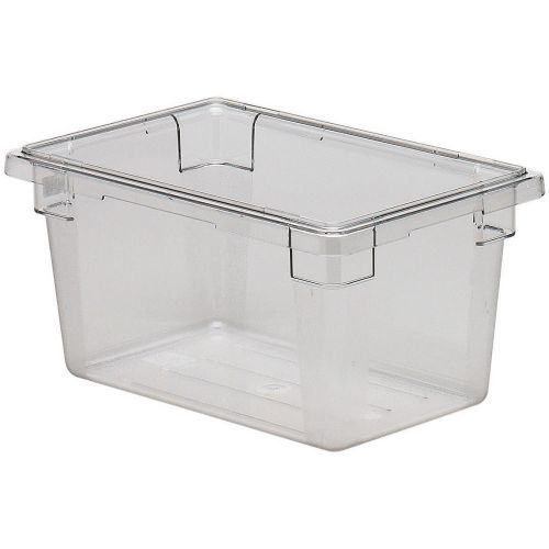 Cambro 4.75 gal. food storage boxes, camwear, 6pk clear 12189cw-135 for sale