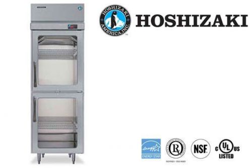 Hoshizaki commercial reach-in refrigerator pro1-sec glass half door rh1-sse-hg for sale