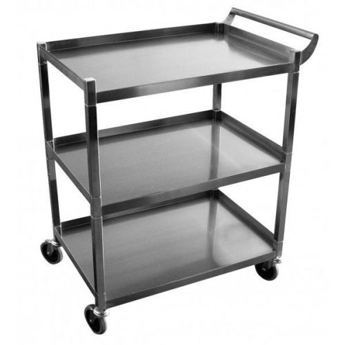 Stainless Steel 1&#034; Tubular Utility Bus Cart C-32K 350Lb