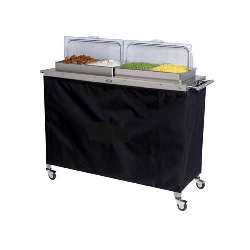 Cadco cbc-4rt buffet warming cart for sale