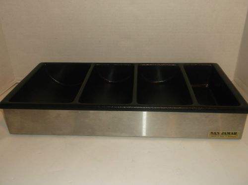 SAN JAMAR COUNTERTOP LID ORGANIZER