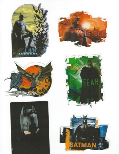BATMAN VENDING STICKERS 210 STICKERS in vending folders; New cond, 12 different