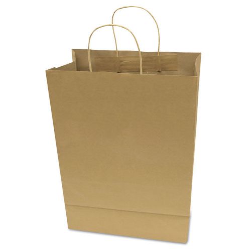 Garvey Premium Brown Paper Shopping Bags, Large 17&#034; x 12&#034; x 6.5&#034;, 50/Box 091566