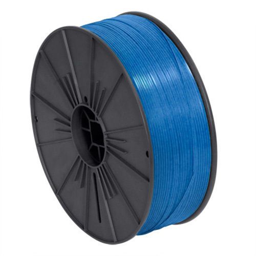 Box Partners 5/32&#034;x7000&#039; Blue Plastic Twist Tie Spool. Sold as 1 Per Case