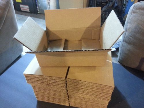 9x6x2 Shipping Moving Packing Boxes for Video Games Saturn Sega CD (25 ct)