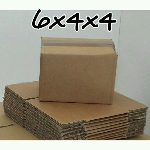 50 NEW 6x4x4 Corrugated Packing Shipping Boxes Cartons
