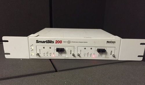 NetCom SmartBits 200 SMB-0200 w/ 2 x (GX-1405B)