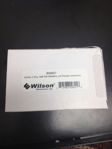 Wilson-859957-two-way-3db 700-2800-mhz-splitter-with-n-female for sale