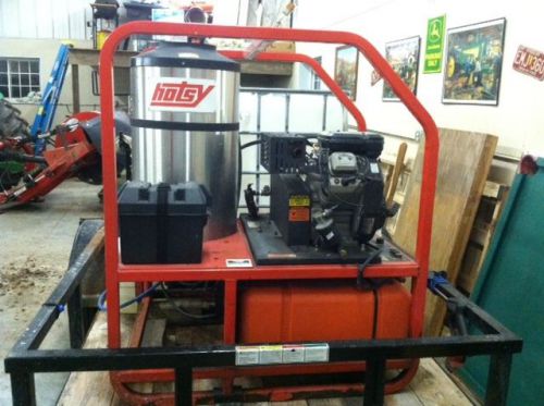 Trailer mounted hotsy 1260ss pressure washer for sale