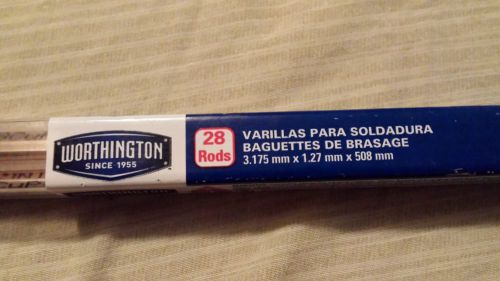 Worthington 15% Silver Brazing 28 rod (one pound)
