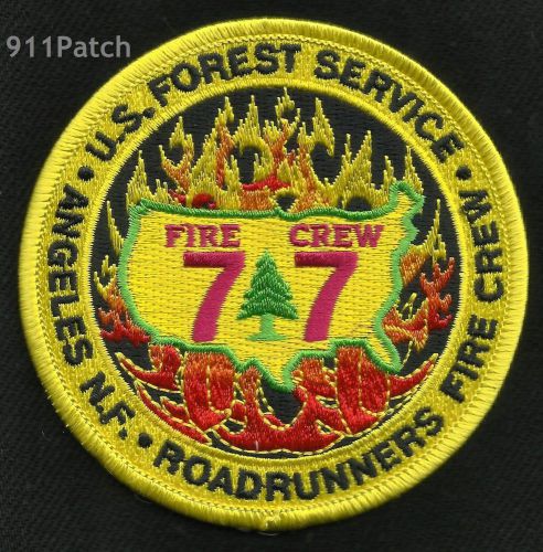 Rio Hondo ROADRUNNERS Fire Crew 77 US Forest Service Wildland FIREFIGHTER Patch