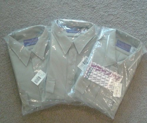 Sentry Plus Lot of 3. Two long sleeve 1 short. Size 17.5 36 police uniform shirt