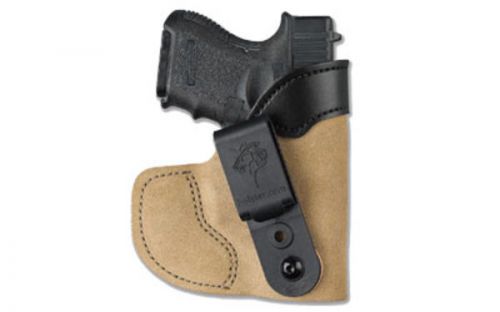 Desantis 111 Pocket-Tuk Pocket Holster RH Natural Glock 17/19 P220 Leather