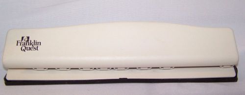 Franklin/Covey &#034;CLASSIC&#034; Size (8 1/2&#034; x 5 1/2&#034;) 7-Hole Organizer Paper Punch