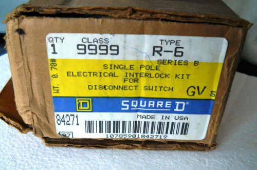 Square d  9422rc/rd disconnect interlock switch assembly 9999 r-6 for sale