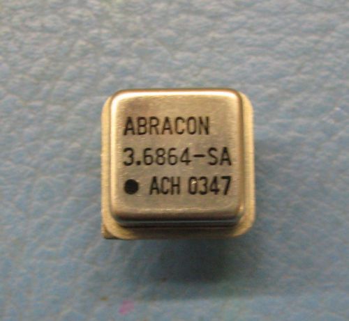 680 x ABRACON CRYSTAL CLOCK OSCILLATOR , 3.6864 MHz , HCMOS / TTL 100ppm Half-S