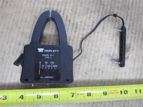 TRIPLETT MODEL 10-C TYPE 3 ELECTRICAL TESTER ATTACHMENT ELECTRICIAN TOOL