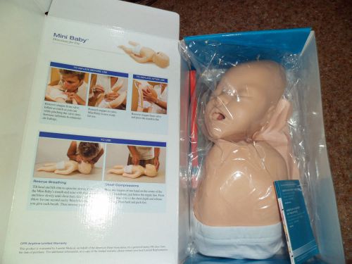 AHA Infant CPR Anytime manikin training baby infant doll dvd kit
