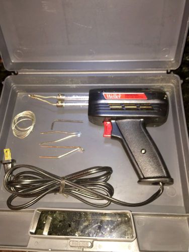 WELLER SOLDERING GUN WITH 3 TIPS INCLUDED &amp; CARRYING CASE - VERY WELL PRICED.