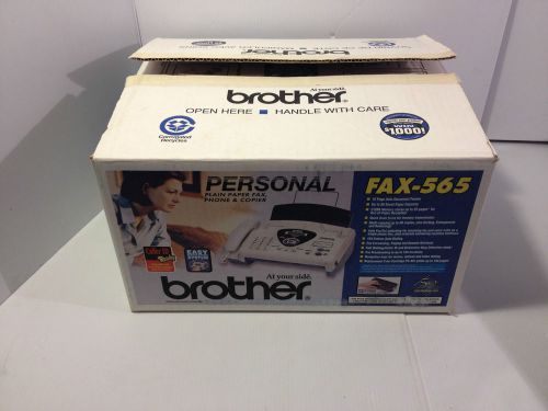Brother Fax 565  Plain Paper Laser Fax Machine, Phone, Copier