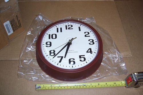 LOT OF 3, BATTERY WALL CLOCKS, 6645-01-046-8848, MADE IN USA