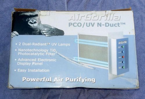 Air Gorilla PCO / UV N-Duct air filter purification system
