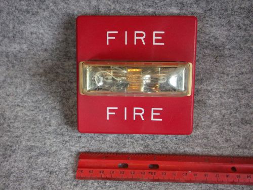 Wheelock fire alarm strobe  24 vdc 1 flash per second for sale