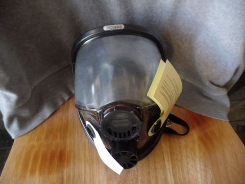 North 7600-8a air purifying full face respirator, silicone facepiece, size small for sale