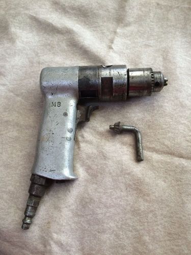 Cleco Air Drill 1/4&#034; Jacobs 9DBW28A Very nice condition