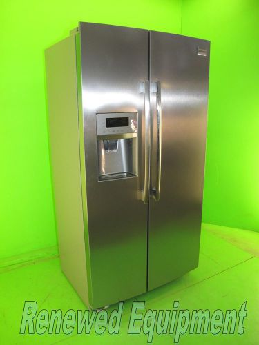 Frigidaire professional fphc2399pf 22.7 cu ft side by side refrigerator freezer for sale