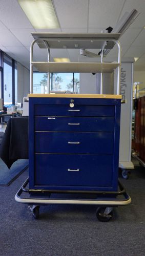 Blue Bell Medical Crash Cart - 4 drawer