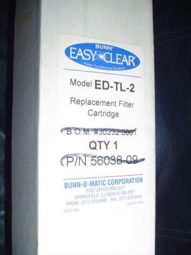 Bunn Easy Clear Replacement Cartridge ED-TL-2