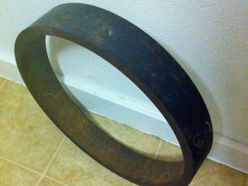 STEEL PIPE TUBING RING SHORT 16&#034; OD 0.656&#034; WALL 2.62&#034; LENGTH A519 1026
