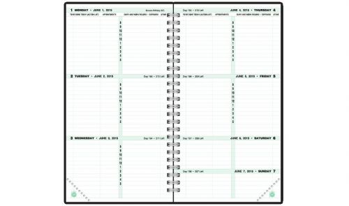 Day-Timer 2015 Planner Refill, 2-Page-Per-Week, Pocket Size, Jan 2015 #172101501