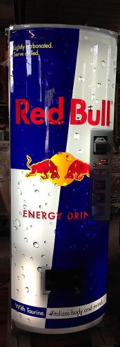 Red Bull Energy Drink Vending Machine RVRB-372-3 NEW Located In Central PA.