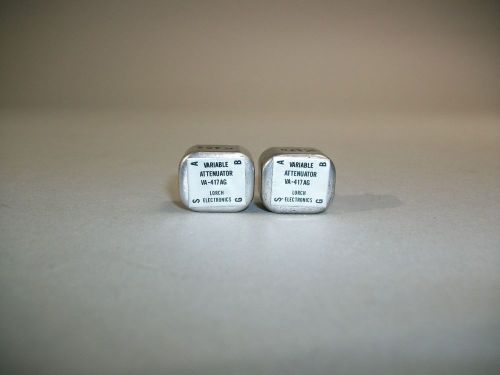 Lorch variable attenuator va-417ag lot of 2 - new for sale
