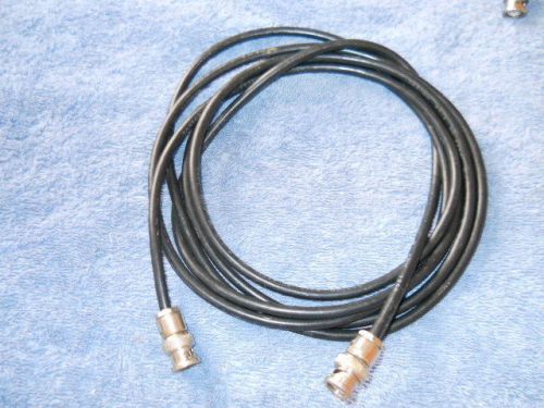 RF Test Patch Cable BNC Male Plug to BNC Male Plug, RG223/U, 50 Ohms, 108&#034; Long