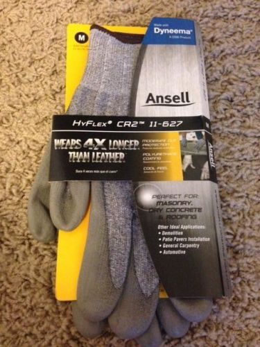 Ansell HyFlex CR2 11-627 Size M One Pair BRAND NEW