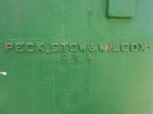 Peck, Stow, &amp; Wilcox 37&#034; foot stomp shear Model 137-J