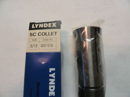 Lyndex 3/16&#034; 5C Collet, 500-012