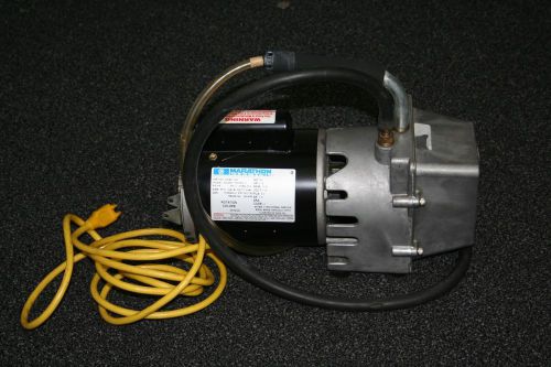 Marathon electric motor vacuum pump great condition!!! for sale