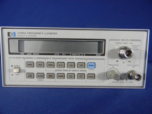 Agilent 5386A Frequency Counter 30 Day Warranty