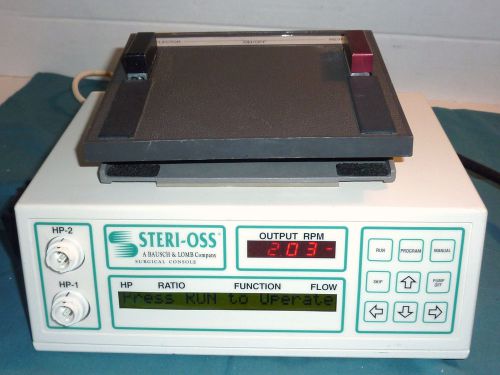 Steri-OSS SES5200 Oral Surgical Console System / Foot Switch