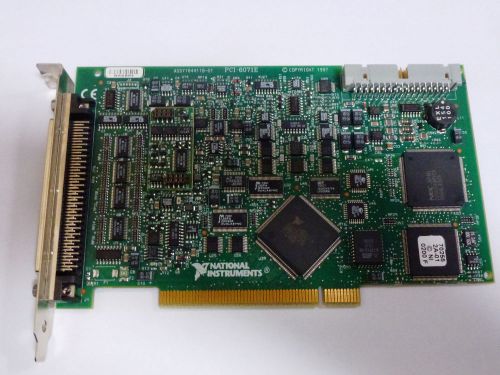 NATIONAL INSTRUMENTS PCI-6071E NI DAQ CARD ANALOG INPUT MULTIFUNCTION ADAPTER