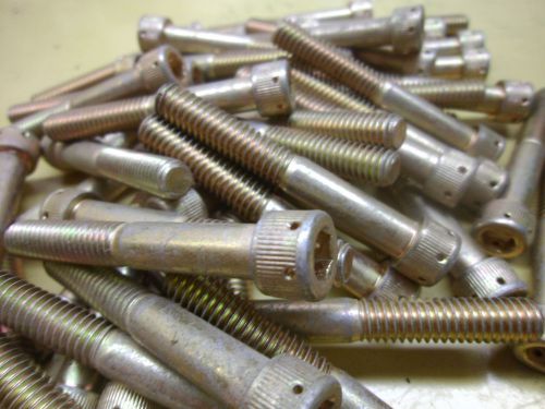 5/16-18 x 2-1/4 socket head cap screws drilled lock wire (qty. 53) #9606 for sale