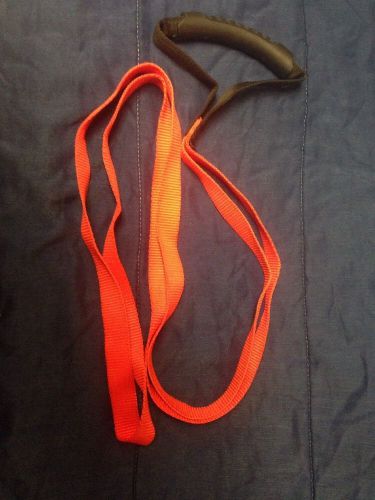 Cetacea firefighter rescue drag strap webbing with handle! for sale