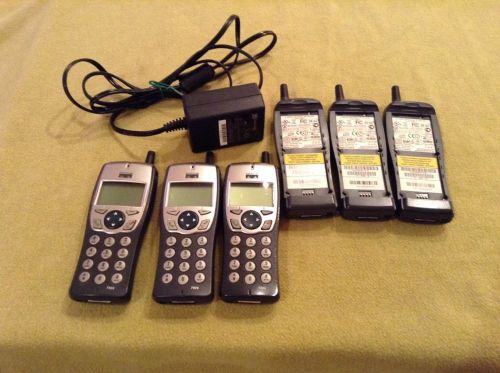 Lot Of (6) 7920 IP Phones w/Power Supply CP-7920 Wireless NO BATTERIES