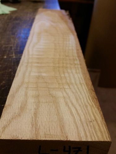 4/4 Red Oak Board 19.5 x 3.75 x ~1in. Wood Lumber (sku:#L-471)