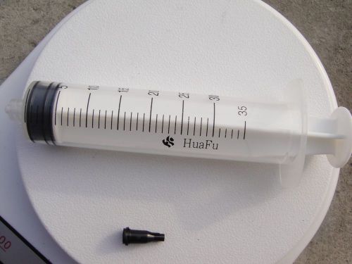 10 pack Dispensing Syringes 30cc 30ml Plastic with tip cap